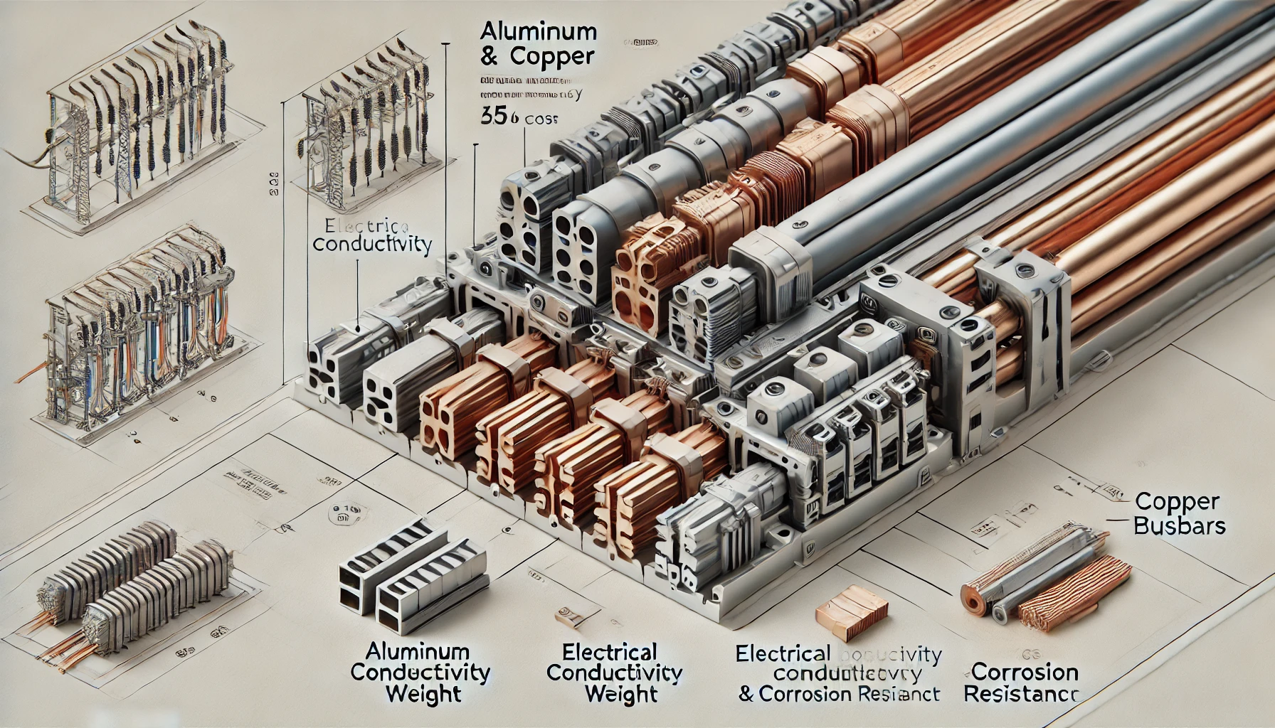 Aluminum Busbar vs Copper