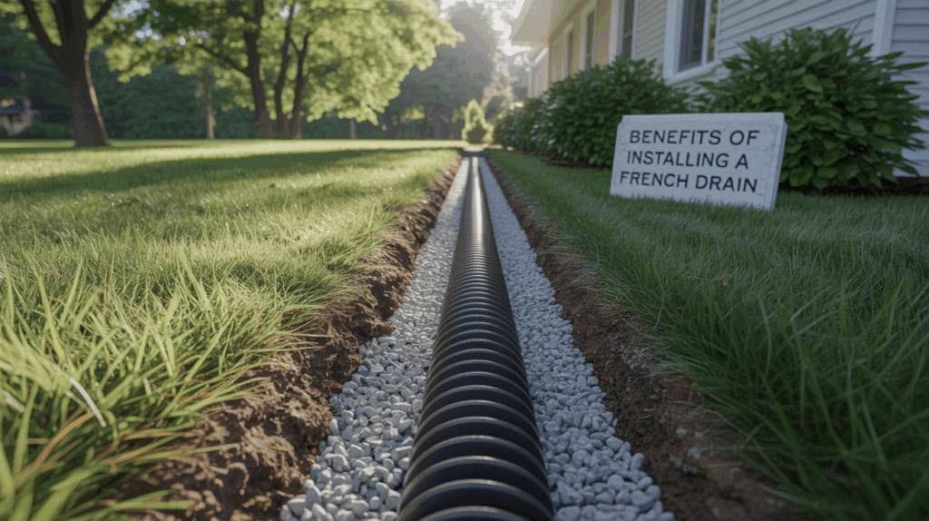 Benefits of Installing a French Drain