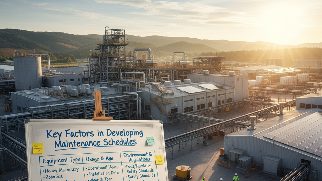 Key Factors in Developing Maintenance Schedules